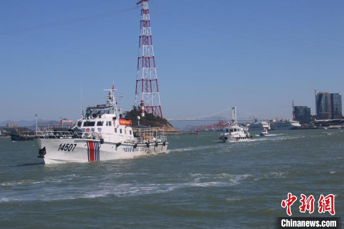 福建海警局联合多部门开展海底光缆管护联合执法行动