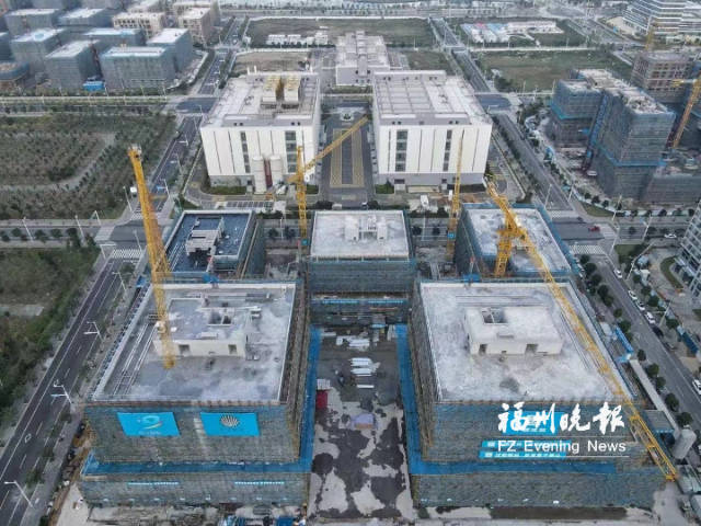 中国东南大数据产业园研发楼六期明年6月竣工