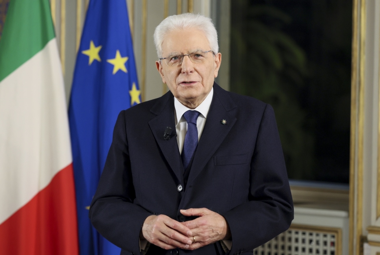 意大利总统第八轮投票结束 马塔雷拉高票连任总统