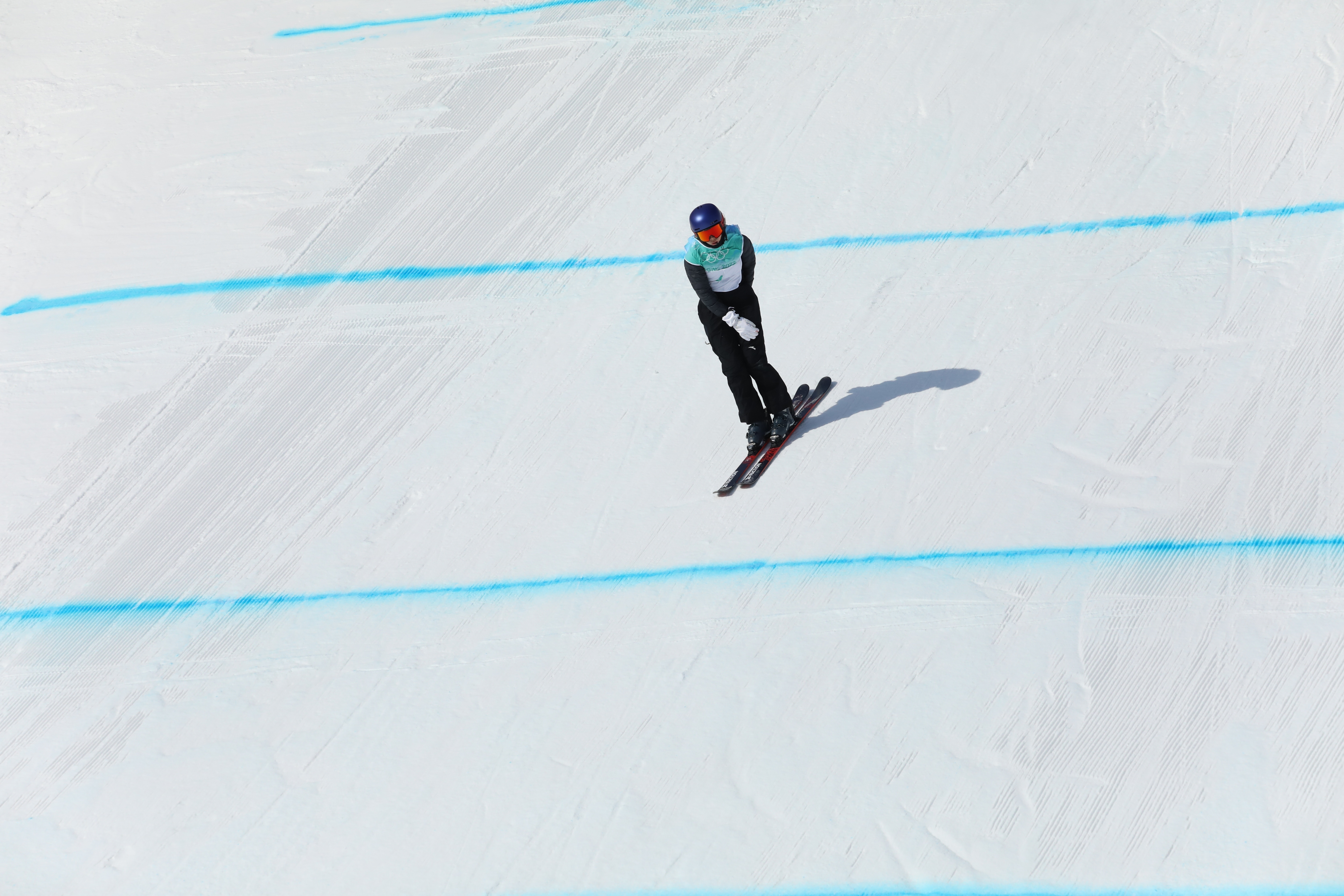 飒！自由式滑雪女子大跳台资格赛，谷爱凌冬奥首秀