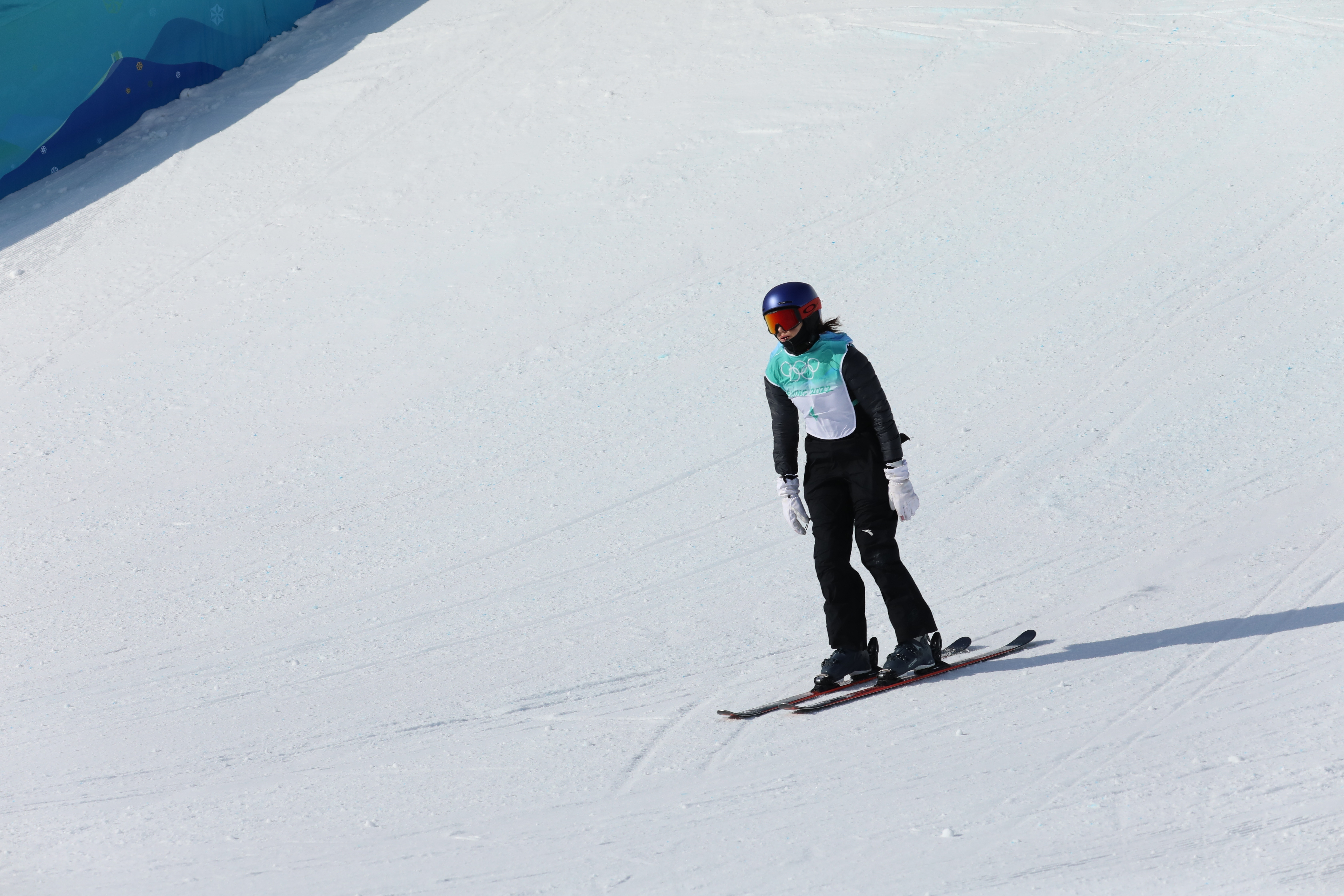 飒！自由式滑雪女子大跳台资格赛，谷爱凌冬奥首秀