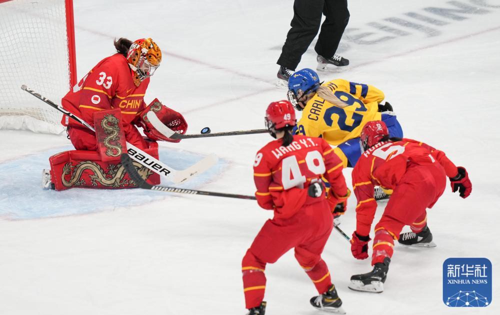 中国女冰不敌瑞典 加拿大豪取三连胜
