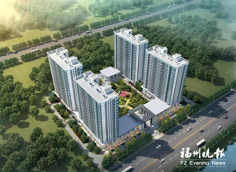 晋安鼓山镇宏捷长租公寓开工 预计提供800个房间