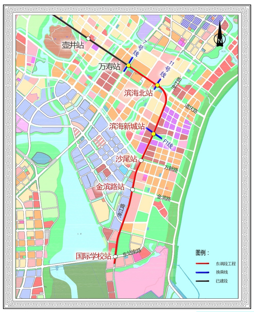 省发改委批复福州市2条地铁线路初步设计（附图）
