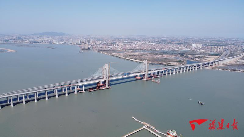 跨海不减速！新建福厦铁路安海湾特大桥成功合龙
