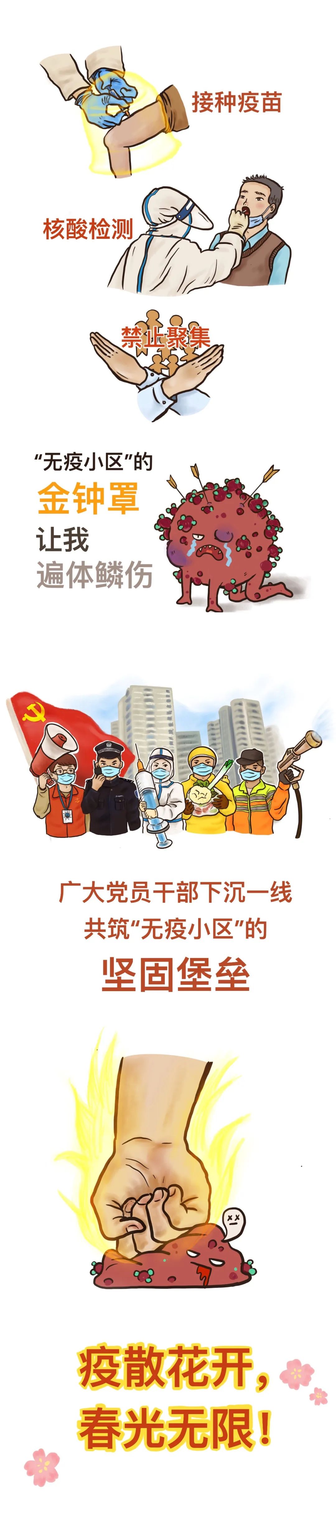 有创意！晋安“疫”线党员干部，手绘防疫宣传漫画！