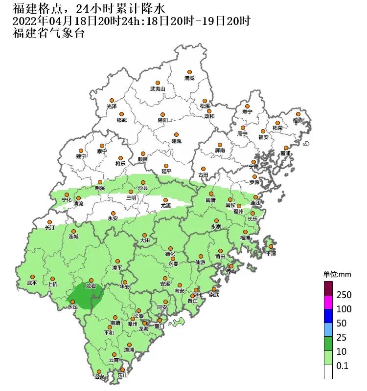 福建本周将开启雨雨雨的一周，气温处于回升进行时