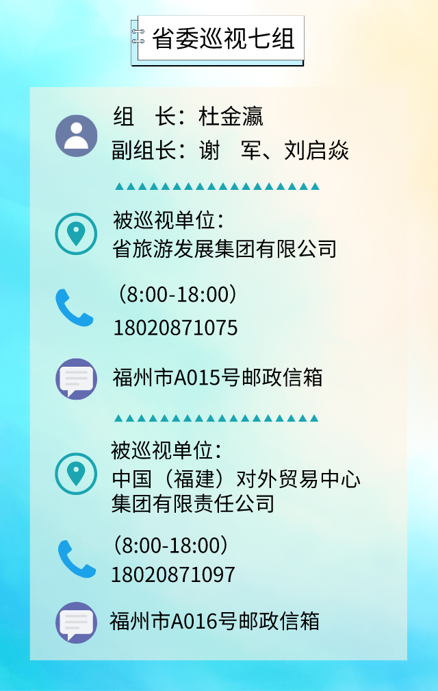 十一届省委第一轮第一批巡视展开 7个巡视组进驻14家省属国有企业