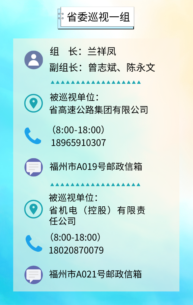 十一届省委第一轮第一批巡视展开 7个巡视组进驻14家省属国有企业