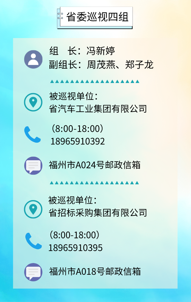 十一届省委第一轮第一批巡视展开 7个巡视组进驻14家省属国有企业