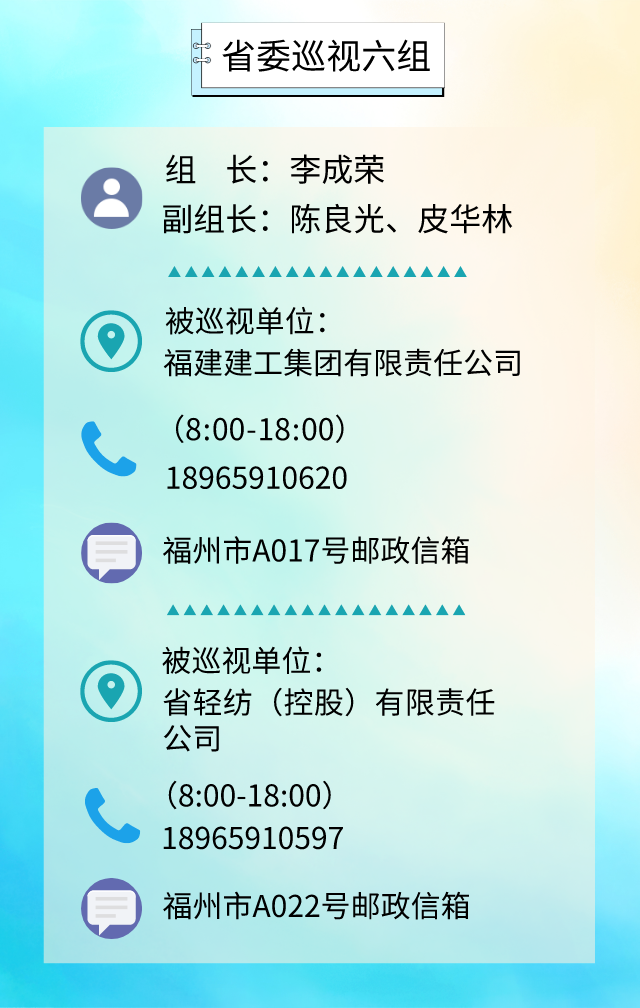 十一届省委第一轮第一批巡视展开 7个巡视组进驻14家省属国有企业