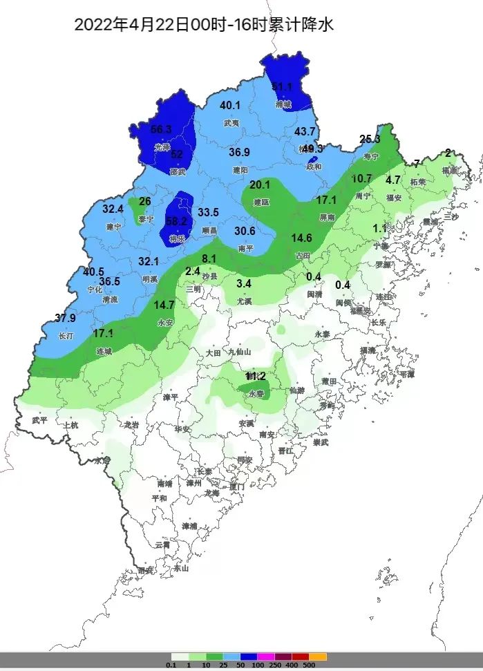 未来福建降水持续，强对流天气多发