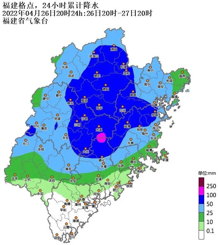 未来福建降水持续，强对流天气多发