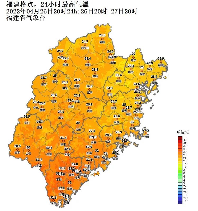 未来福建降水持续，强对流天气多发