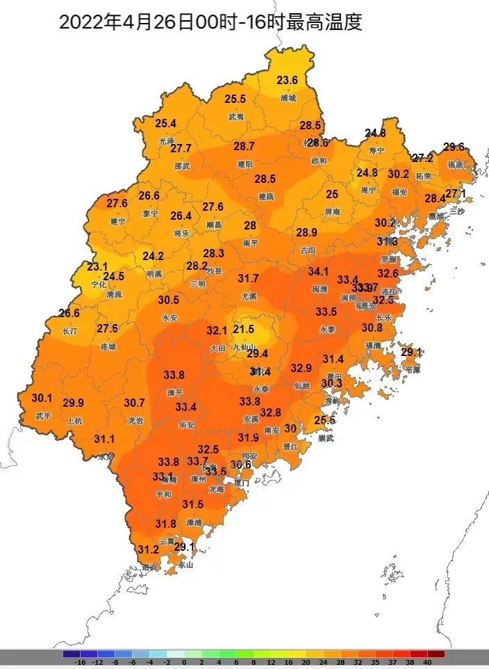 未来福建降水持续，强对流天气多发