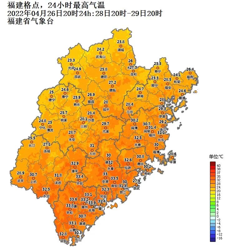 未来福建降水持续，强对流天气多发