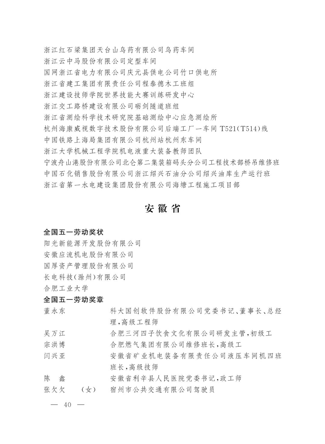 重磅！2022年全国五一劳动奖和全国工人先锋号名单来了！