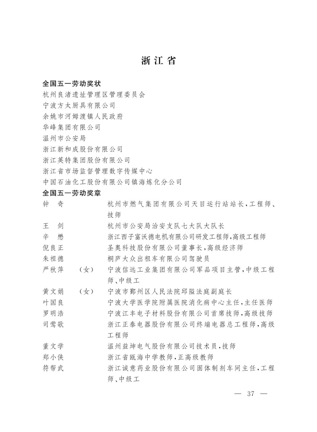 重磅！2022年全国五一劳动奖和全国工人先锋号名单来了！