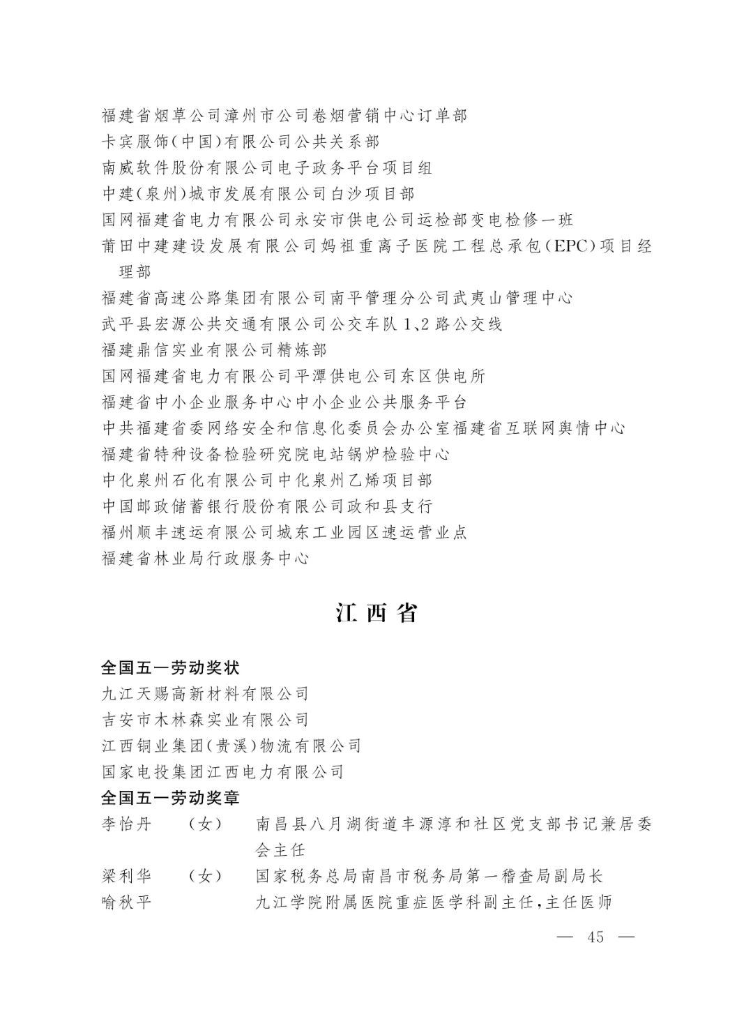 重磅！2022年全国五一劳动奖和全国工人先锋号名单来了！