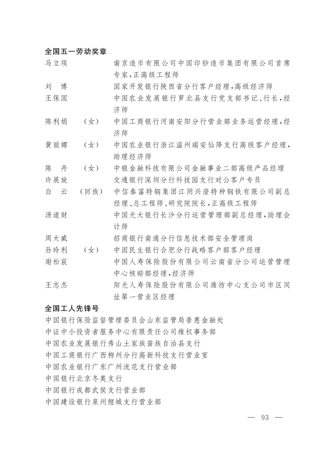 重磅！2022年全国五一劳动奖和全国工人先锋号名单来了！