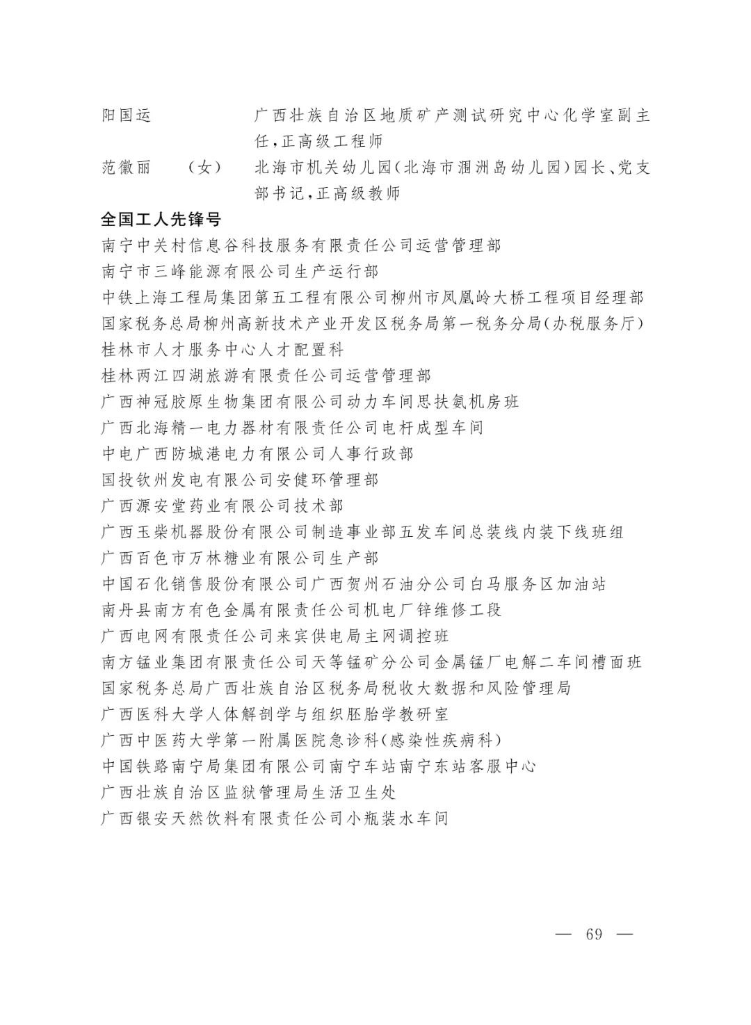 重磅！2022年全国五一劳动奖和全国工人先锋号名单来了！