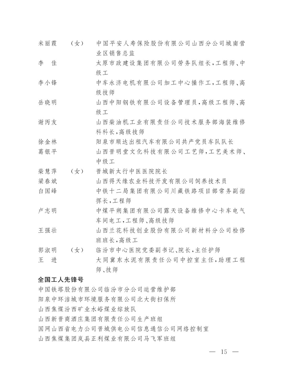 重磅！2022年全国五一劳动奖和全国工人先锋号名单来了！
