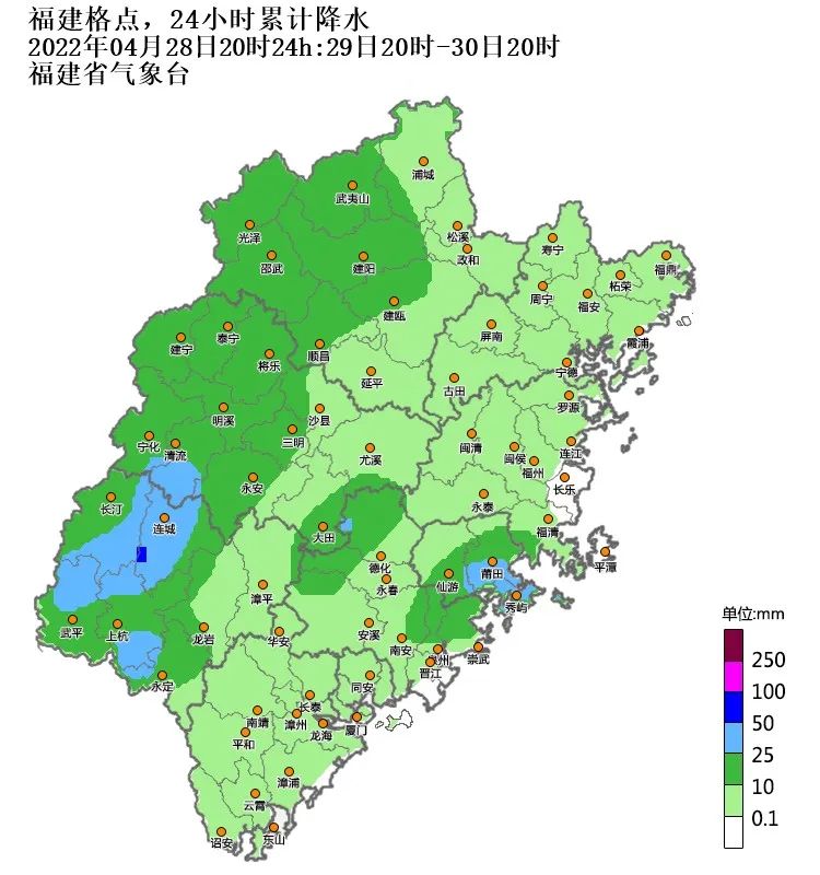 明后两天福建局部有暴雨 未来十天高温持续