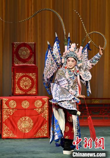福建京剧院复排武戏《伐子都》线上直播首演 传承经典