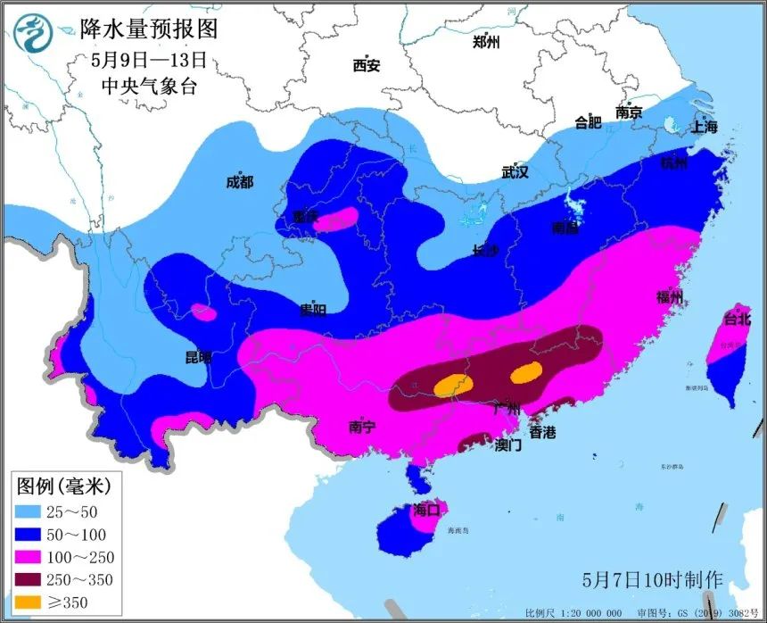 强降水！未来几天，福州雨水将频繁上线！