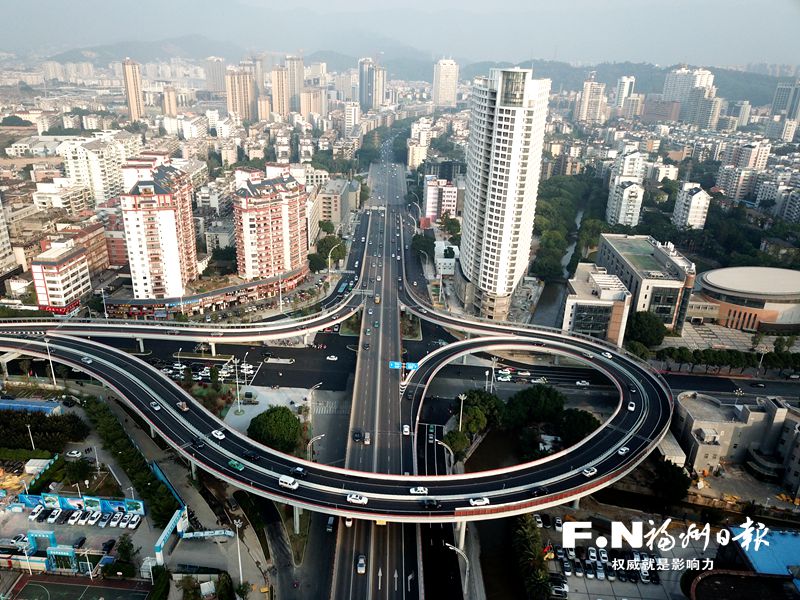 福州城区“四环路”脉络确定，打造市政快速环线