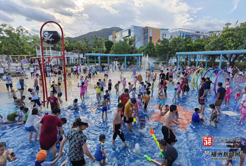 福州两大公园今夏恢复免费戏水设施