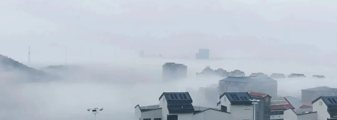 太仙了！马尾出现罕见平流雾景观