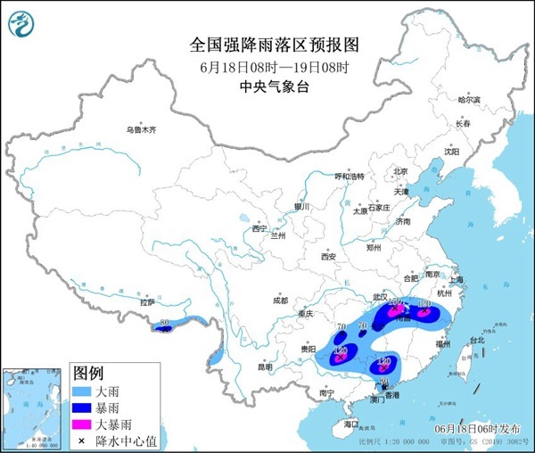 暴雨黄色预警继续！江西湖南等10省区将现大到暴雨