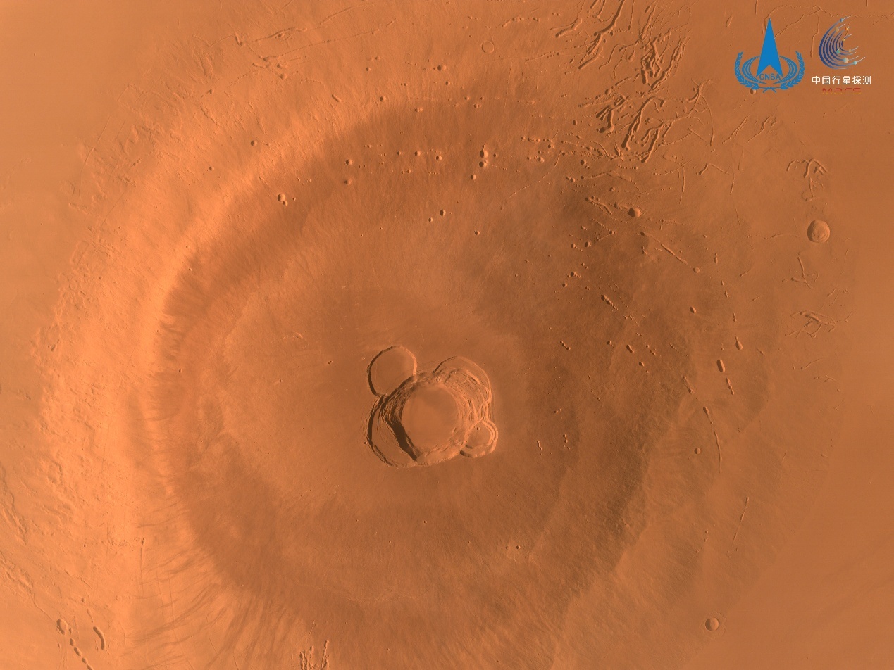 天问一号完成既定科学探测任务，最新火星影像公布