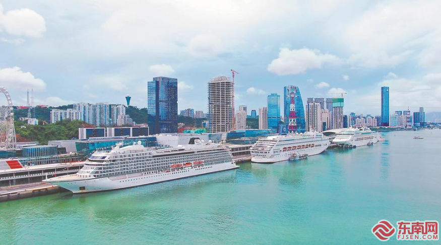 厦门邮轮母港首条国内沿海游轮航线开通
