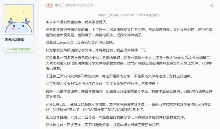 WPS远程锁死用户文档，算侵权吗？