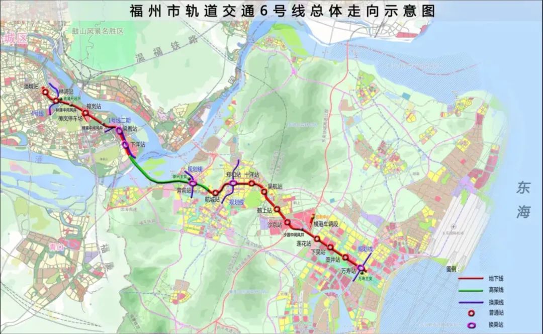 地铁、国道……福州新区一批交通项目迎新进展