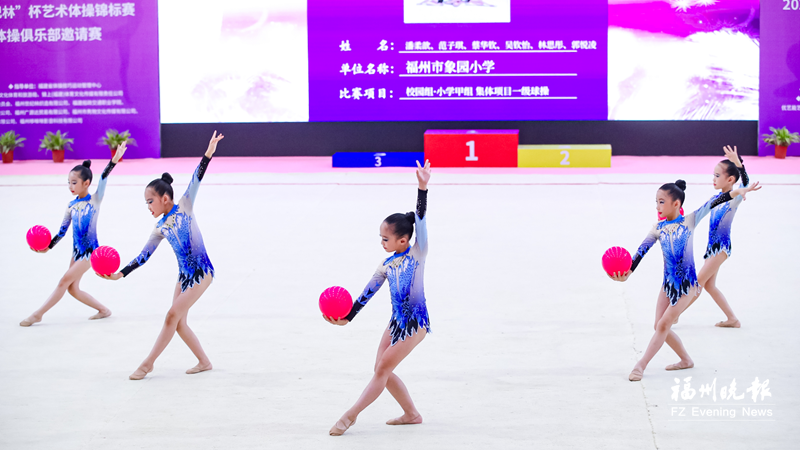 省艺术体操锦标赛收官 象园小学斩获8个第一