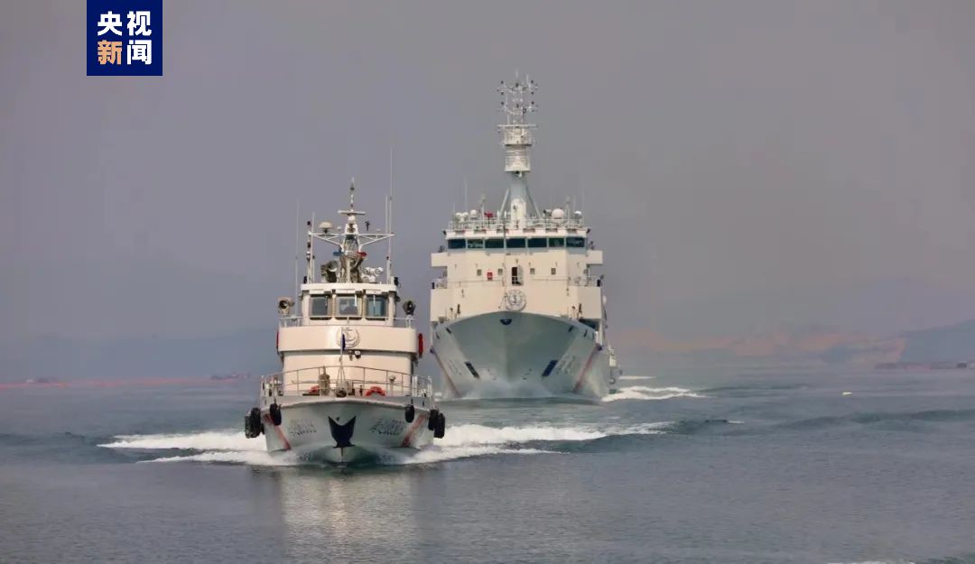“海巡06”轮首次在福建北部海域开展编队巡航执法
