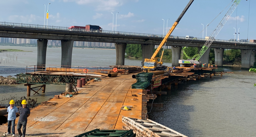 福州湾边特大桥提升改造工程迎来新进展