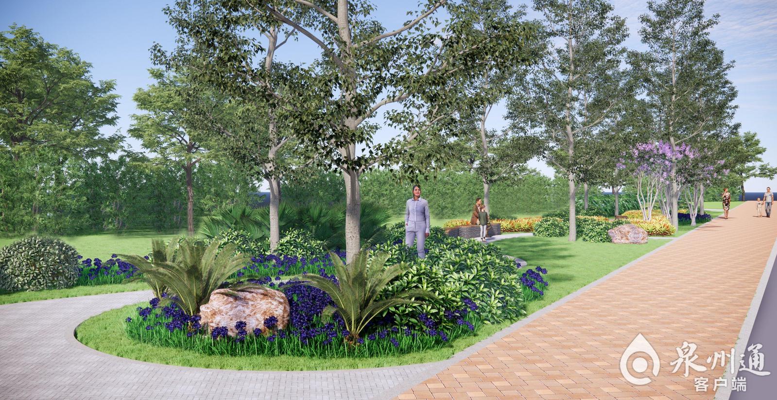 泉州中心市区新建八个“口袋公园”