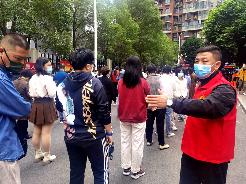 台江区上海街道“时间银行”志愿者奋战抗“疫”一线