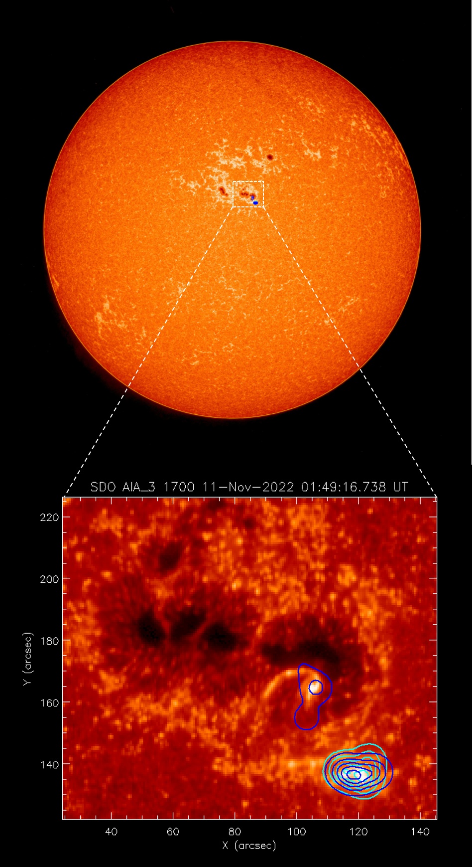 “夸父一号”太阳硬X射线成像仪首图发布