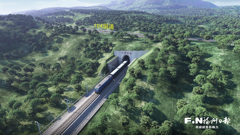 福州首条自主投资建设铁路开工