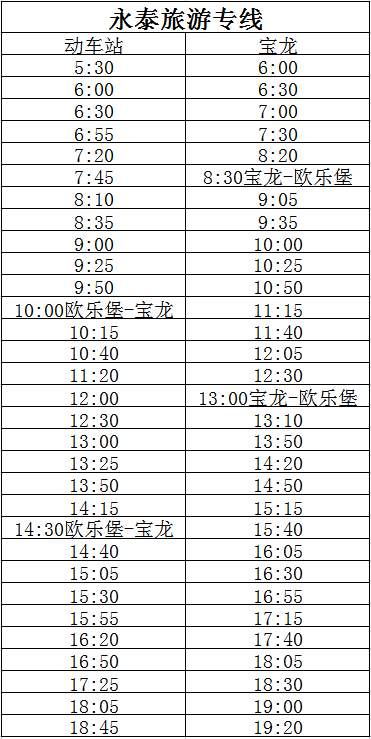 最新！永泰城乡城际公交线路恢复正常运营