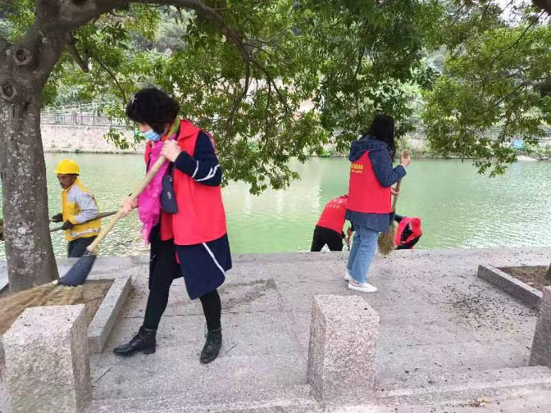 长乐区开展了“护江爱水清洁家园”行动