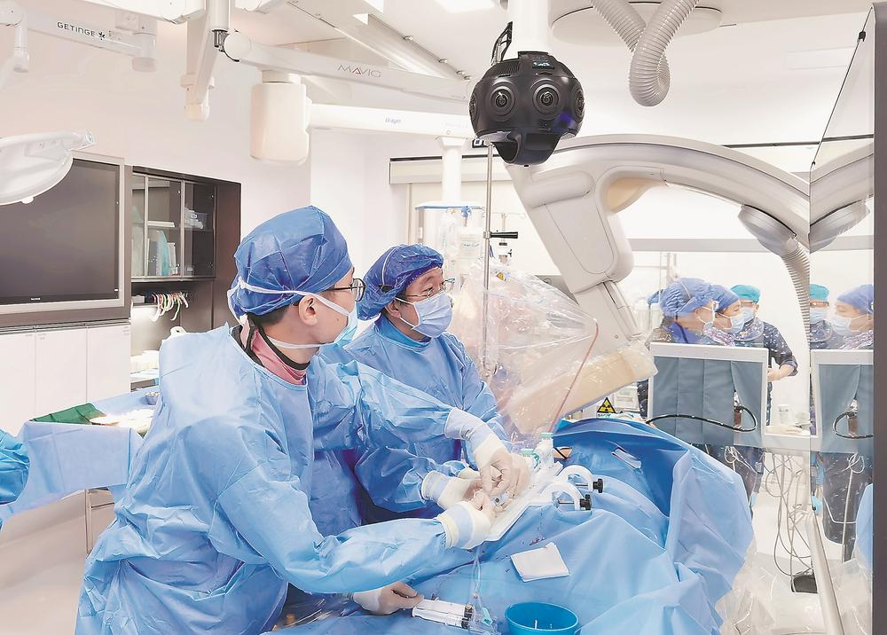 厦门启用首个5G+VR心血管介入手术教学平台