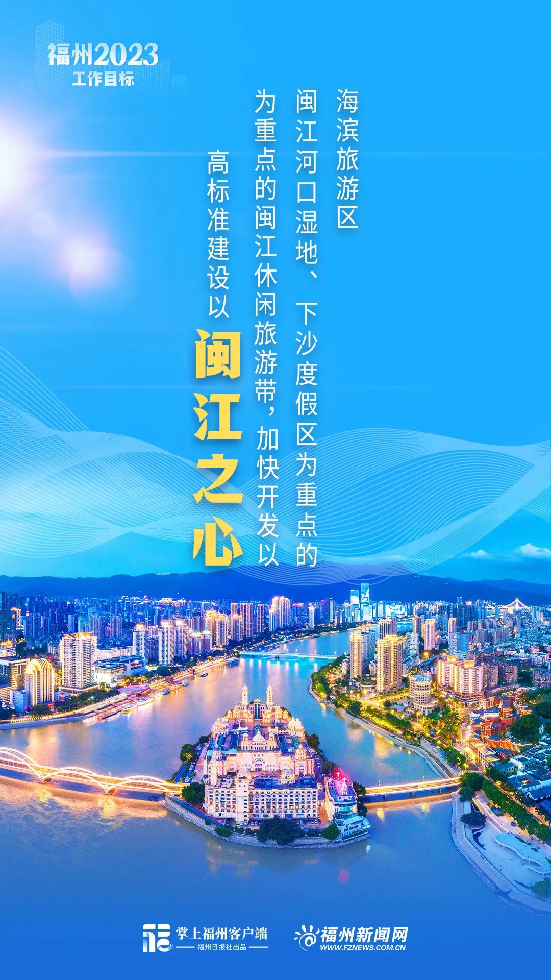 6张海报带你看懂福州2023工作目标