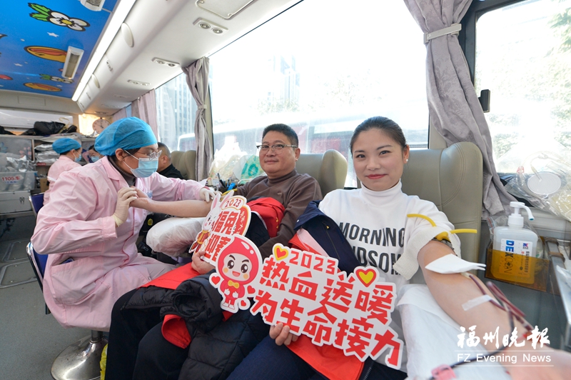 东部办公区举行献血活动 上百名干部职工热血暖寒冬