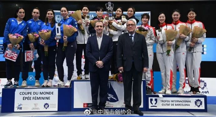 女重世界杯分站赛团体铜牌！祝贺福州“女剑客”林声！